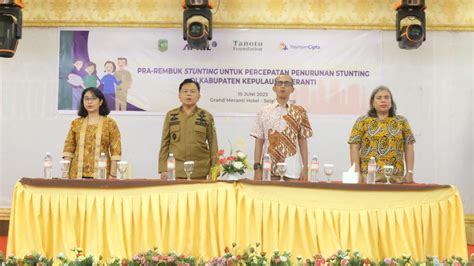 Plt Bupati H Asmar Buka Lokakarya Pra Rembuk Stunting Kabupaten