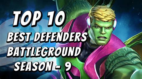 Mcoc Top Best Defenders For Battleground Season Marvel Contest