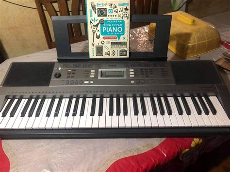 Yamaha Psr E353 Keyboard With Free Stand And Piano Book Hobbies And Toys Music And Media Musical