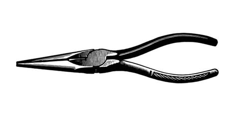 Royalty Free Needle Nose Pliers Clip Art, Vector Images & Illustrations ...