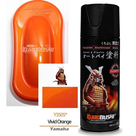 Jual SAMURAI PAINT ORANGE LIGHT SCARLET REPSOL VIVID STABILO PEARL