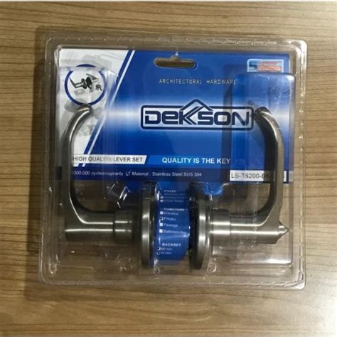 Jual Lever Set Dekkson Ls Et Series Sss Tubular Lever Set Handle Untuk