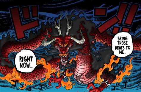 One Piece Coloring - Kaido Dragon Form V2 by dooperco on DeviantArt