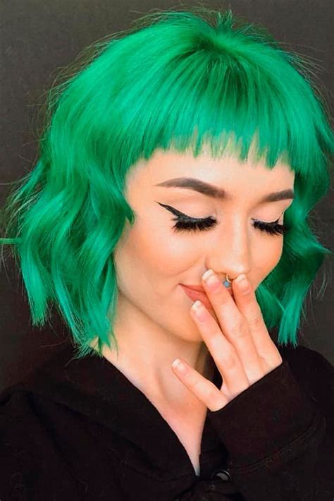 The Top Green Hair Color Ideas And How To Get Them