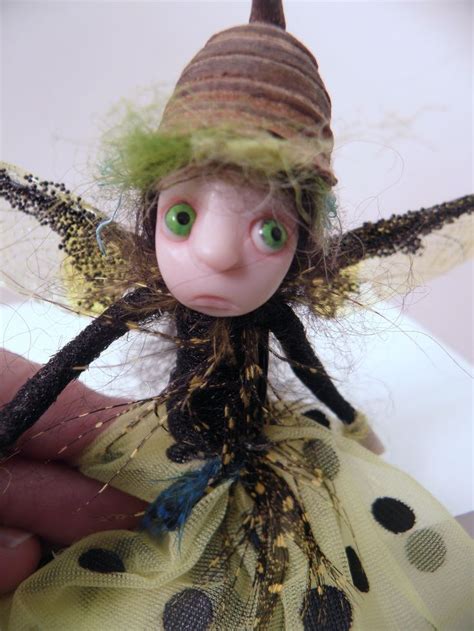 Fairy Scene Ooak Polymer Clay Art Dolls Fairies Gnomes And Elves By