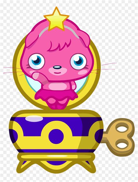 Princess Poppet Music Box Clipart Png Moshi Monster Codes Poppet