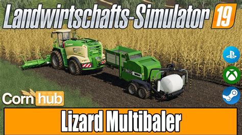 LS19 Modvorstellung Lizard Multibaler LS19 Mods YouTube