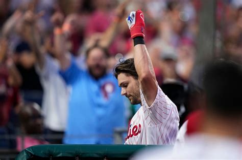 Phillies Trea Turner Thanks Fans For Ovation With Billboards