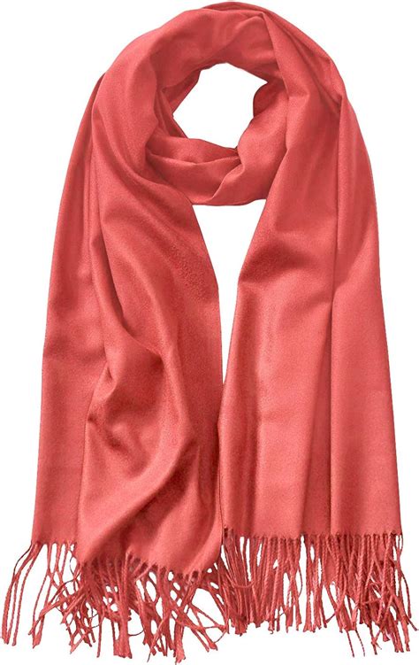 Elegante Cachecol De Caxemira Macio Pashimina Feel Shawls And Wraps