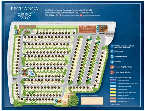 Pechanga Rv Resort Map Middle East Map