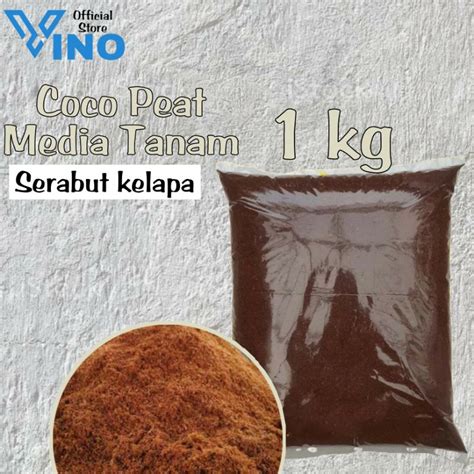 Jual Kg Cocopeat Media Tanam Sabut Kelapa Siap Pakai Media Tanam