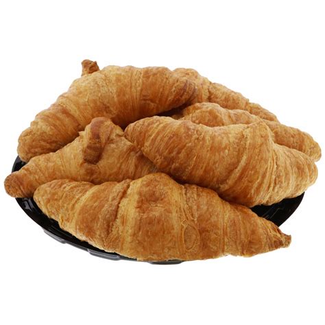 H E B Bakery Large Butter Croissants Shop Desserts And Pastries At H E