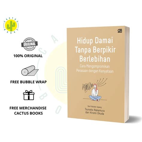 Jual HIDUP DAMAI TANPA BERPIKIR BERLEBIHAN Tsuneko Nakamura Hiromi