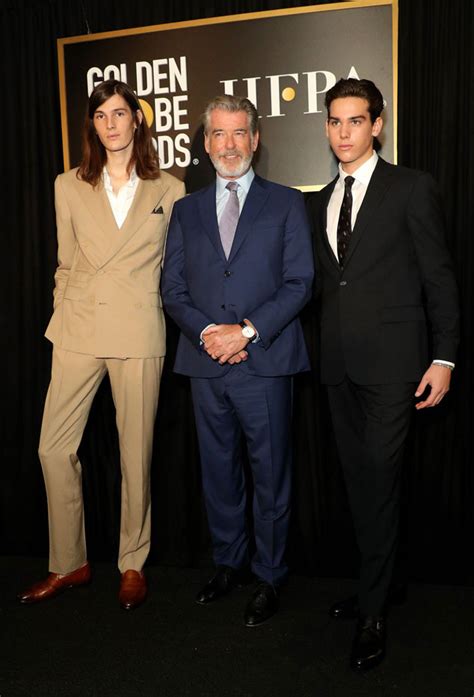 Pierce Brosnan S Sons Named Golden Globes Ambassadors 2020 E Online Ca