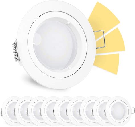 Linovum Er Set Fourstep Led Einbaustrahler Dimmbar Ohne Dimmer Led