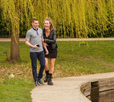 Danielle Mason And Ben Hatchett Out Kissing In A Park In East Sussex 03