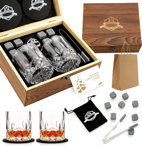 Juego De Piedras De Whisky Para Regalo Juego De Vasos De Whisky