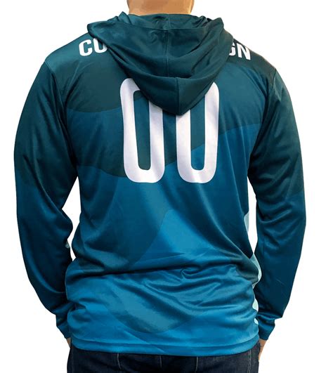 Custom Sublimated Sun Hoodie Coastal Reign