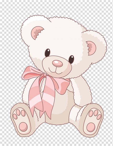 White Teddy Bear Clipart