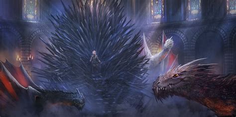 fantasy Art, Game Of Thrones, Daenerys Targaryen, Iron Throne ...