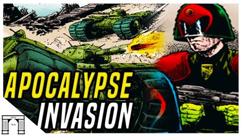 The Apocalypse War Invasion Sov Armor Divisions Flood Mega City One