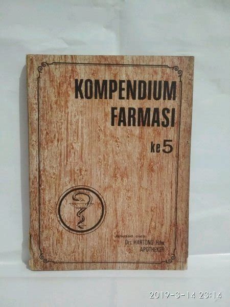 Jual Buku Original Kompendium Farmasi Ke Di Lapak Toko Carlos Bukalapak