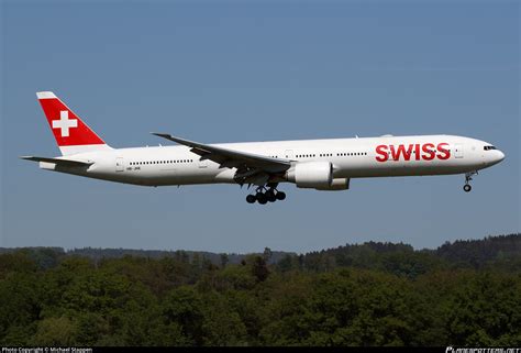 HB JNE Swiss Boeing 777 3DEER Photo By Michael Stappen ID 848668