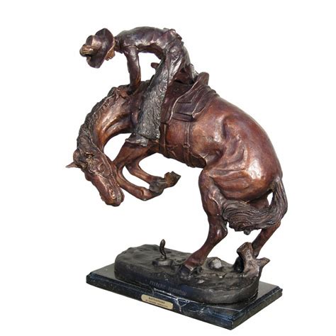 Bronze Frederick Remington Rattlesnake Tabletop Sculpture – Florida Bronze Statues, Sculptures ...