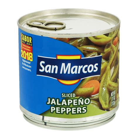 San Marcos Sliced Jalapeno Peppers Shop Peppers At H E B