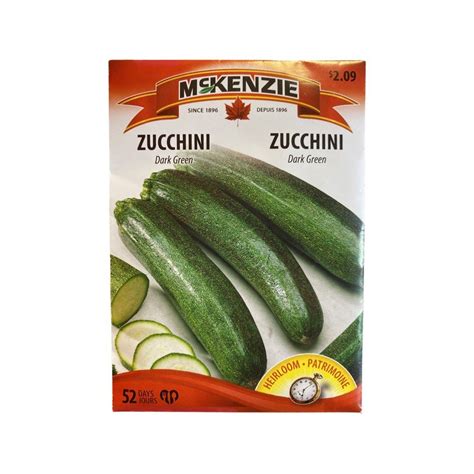 Zucchini Seeds Dark Green Ma Poule Express