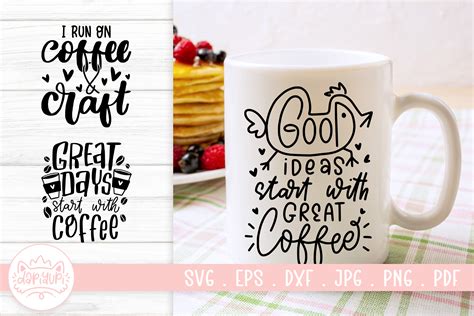 Mug Design Svg Cut File Coffee Quotes Graphic By Dapiyupi · Creative