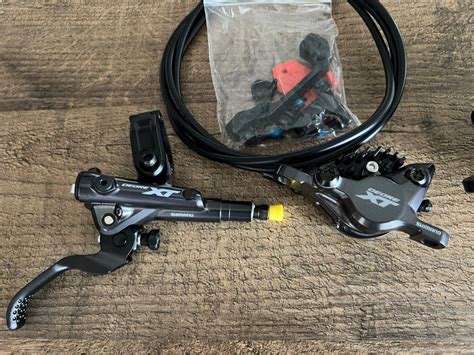 Shimano Xt M Brakeset With Fin Pads Sports Equipment Bicycles