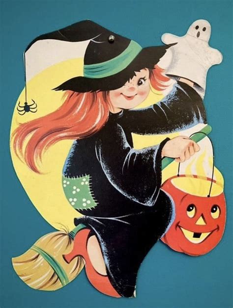 Pin By Sheila Stiles On Halloween Images Vintage Halloween Cards