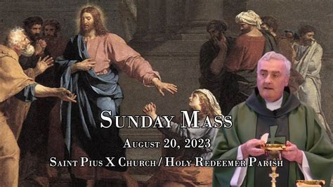 Sunday Mass August Youtube