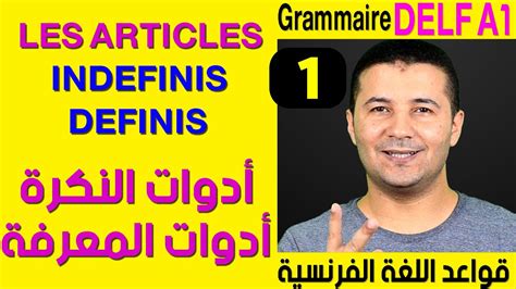 1 أدوات النكرة و أدوات المعرفة قواعد اللغة الفرنسية Delf A1