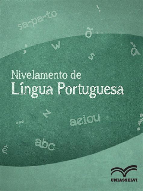 Nivelamento De Língua Portuguesa Pdf Estresse Linguística Sílaba