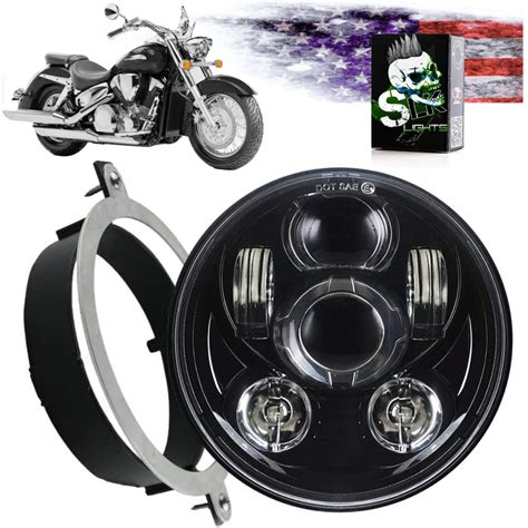 Buy SLK Lights VTX 5 3 4 LED Black Daymaker Headlight Kit Bracket