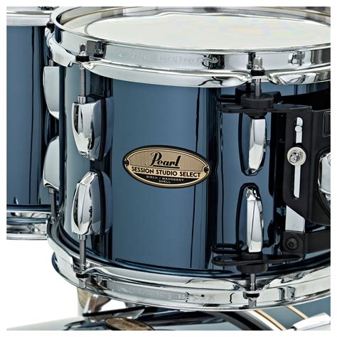 Pearl Session Studio Select 4pc 22 Shell Pack Black Mirror Chrome At