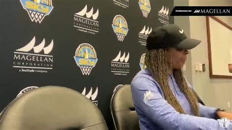 Chicago Sky coach Teresa Weatherspoon walks off press conference stage ...