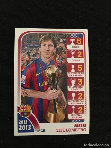 Panini Coleccion Oficial Barcelona N Vendido En Venta