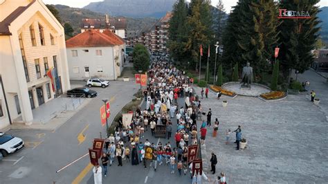 Tradicionalna Litija U Slavu Svetog Velikomu Enika Prokopija Za Titnika