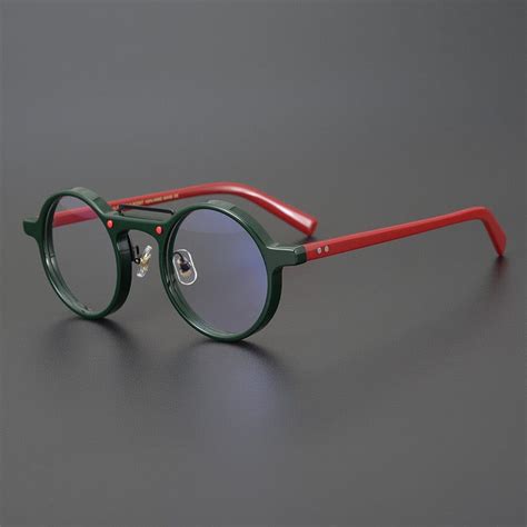 Van Vintage Round Acetate Optical Glasses Frame Glasses Frames