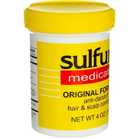 Sulfur8 Medicated Anti Dandruff Hair And Scalp Conditioner 4 Oz Ralphs