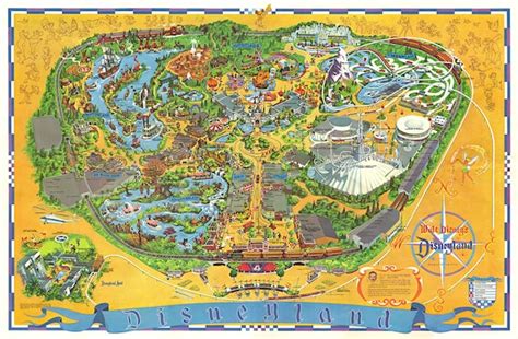 Adventureland Disneyland Map