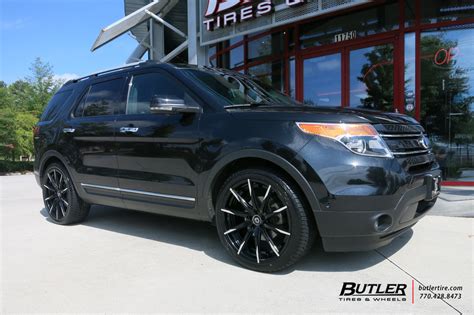 Ford Explorer With 22in Lexani Css15 Wheels Exclusively From Butler