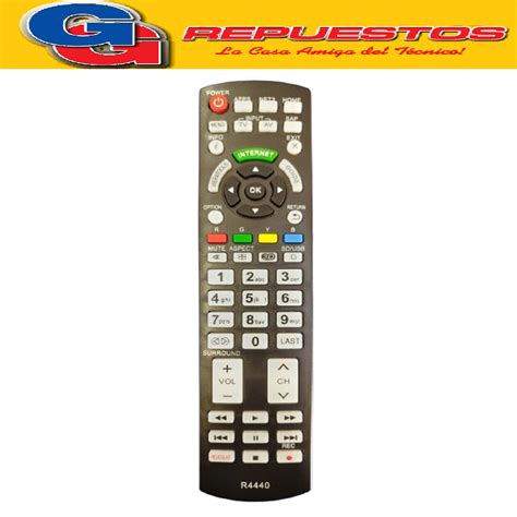 Control Remoto Smart Tv Para Panasonic R