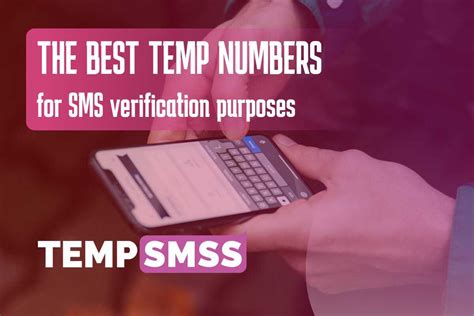 The Best Temp Number For SMS Verification Purposes 2022