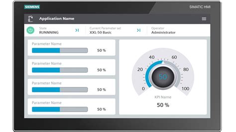 Hmi Template Suite Human Machine Interfaces Siemens Global