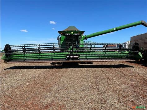 Colheitadeira John Deere S670 2015 em Rondonópolis MT à venda 660514