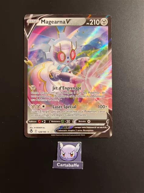 CARTE POKÉMON MAGEARNA V 128 195 EB12 Tempête Argentée NEUF EUR 4 85